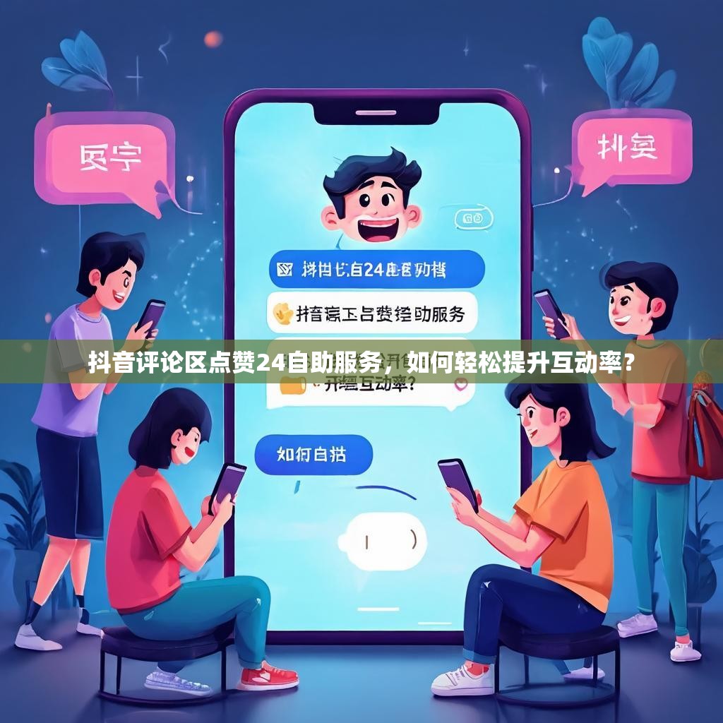 抖音评论区点赞24自助服务，如何轻松提升互动率？