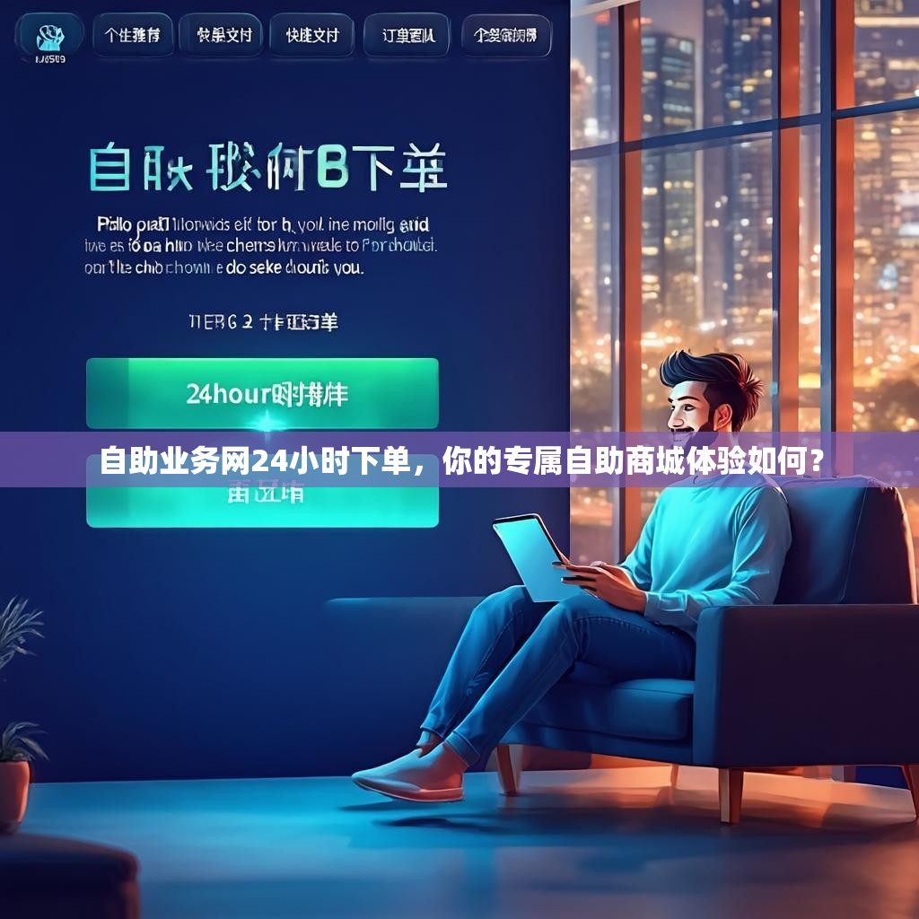 自助业务网24小时下单，你的专属自助商城体验如何？