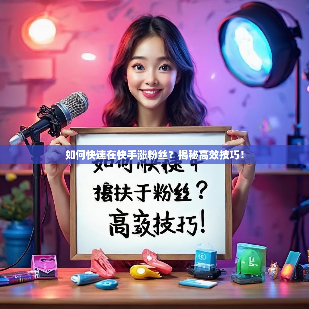 如何快速在快手涨粉丝？揭秘高效技巧！