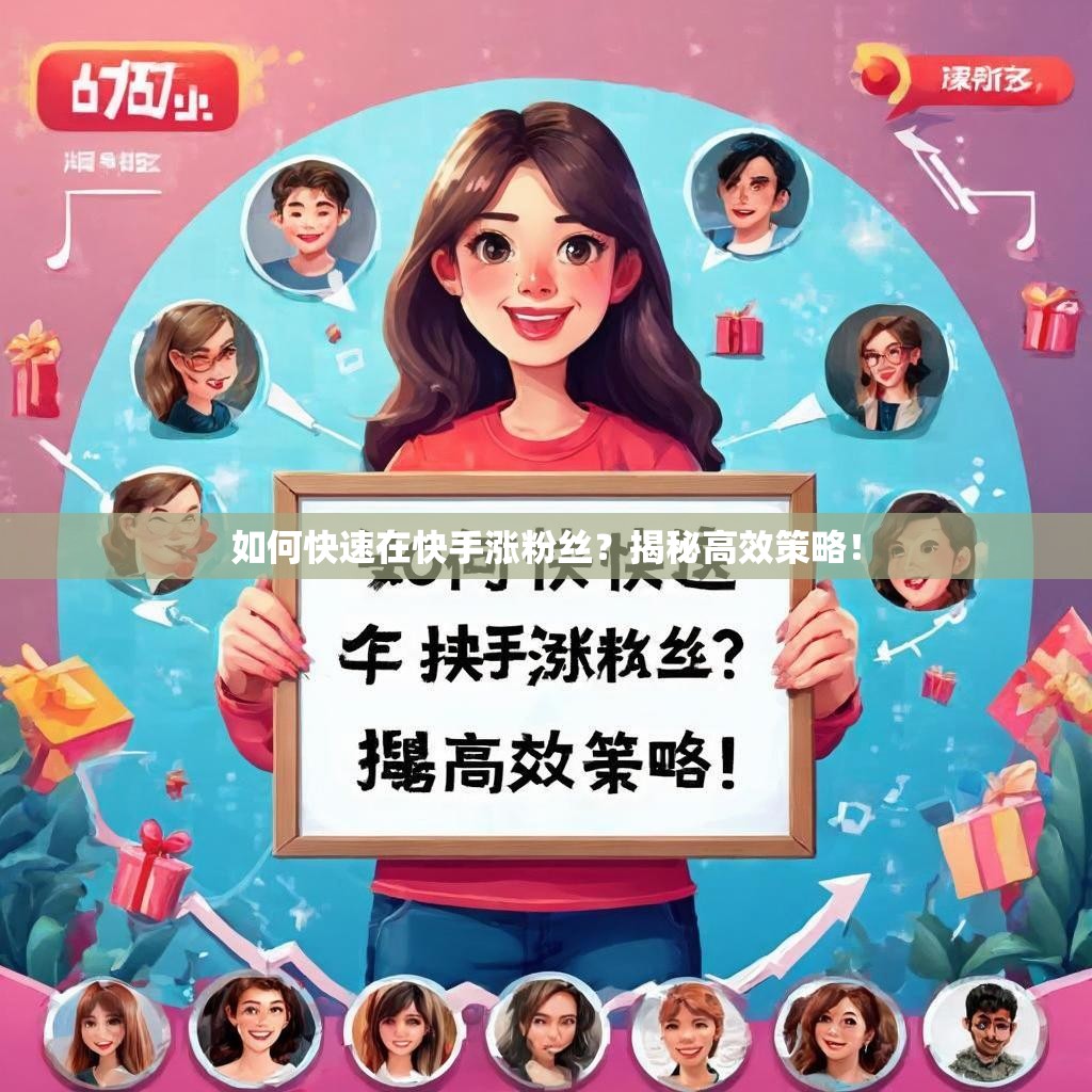 如何快速在快手涨粉丝？揭秘高效策略！