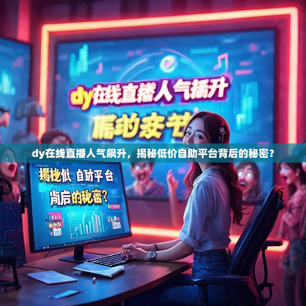 dy在线直播人气飙升，揭秘低价自助平台背后的秘密？