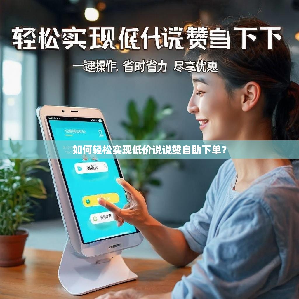 如何轻松实现低价说说赞自助下单？