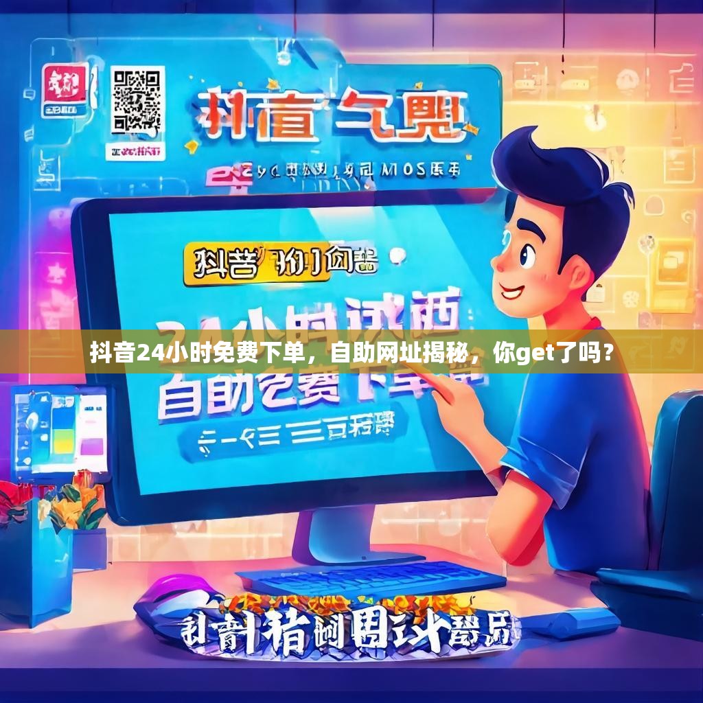 抖音24小时免费下单，自助网址揭秘，你get了吗？