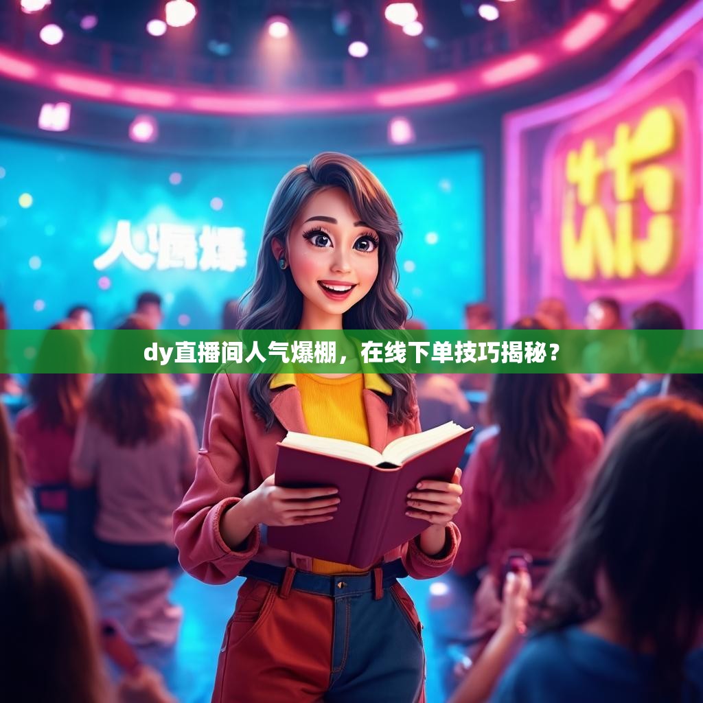 dy直播间人气爆棚，在线下单技巧揭秘？
