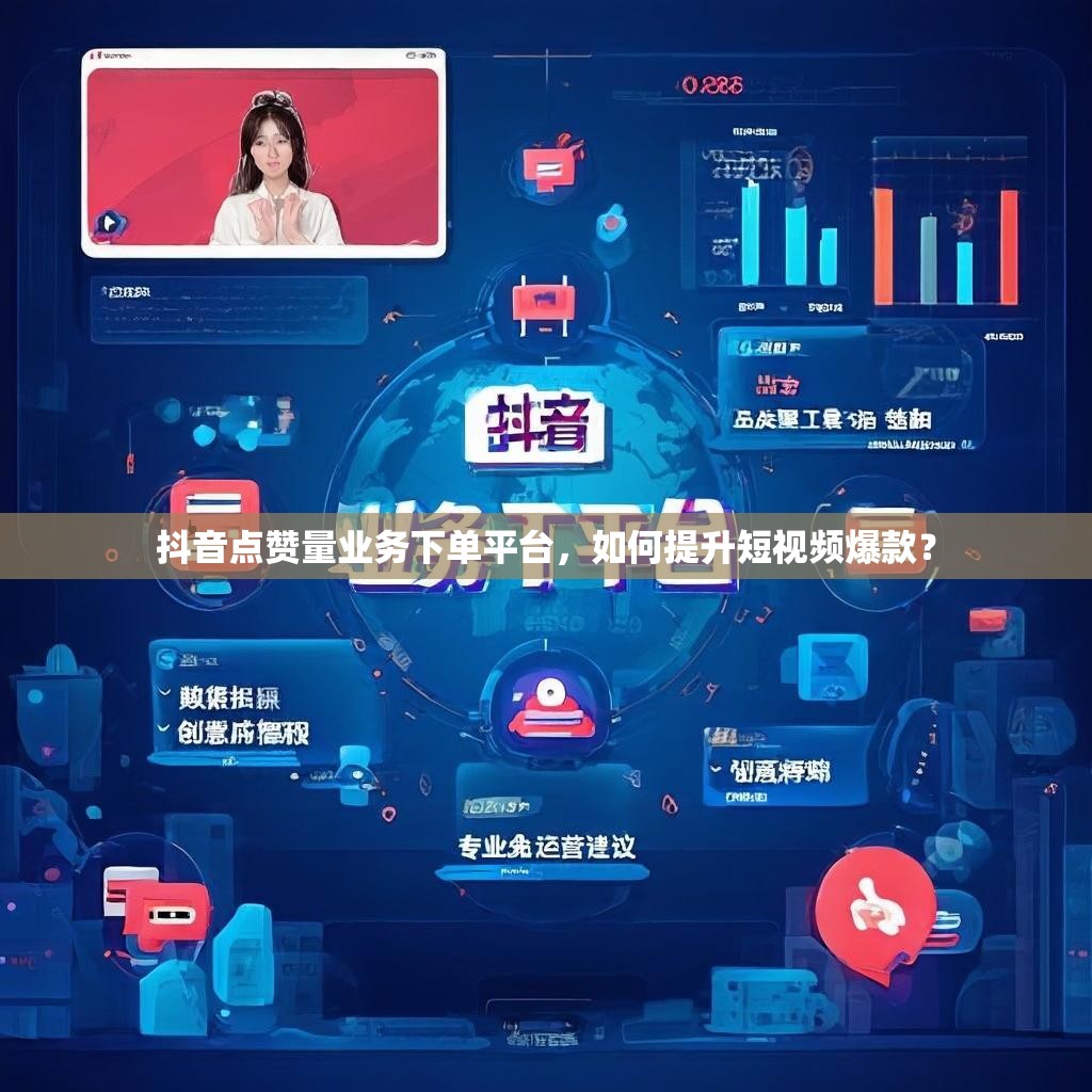 抖音点赞量业务下单平台，如何提升短视频爆款？