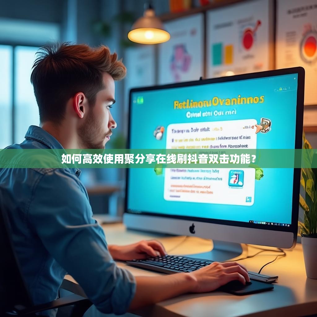 如何高效使用聚分享在线刷抖音双击功能？