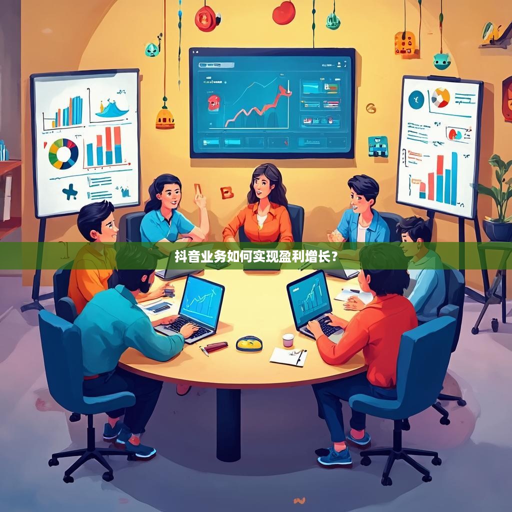 抖音业务如何实现盈利增长？