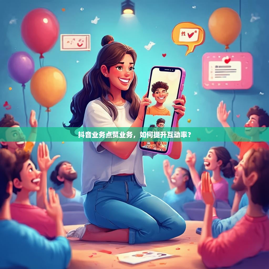 抖音业务点赞业务，如何提升互动率？