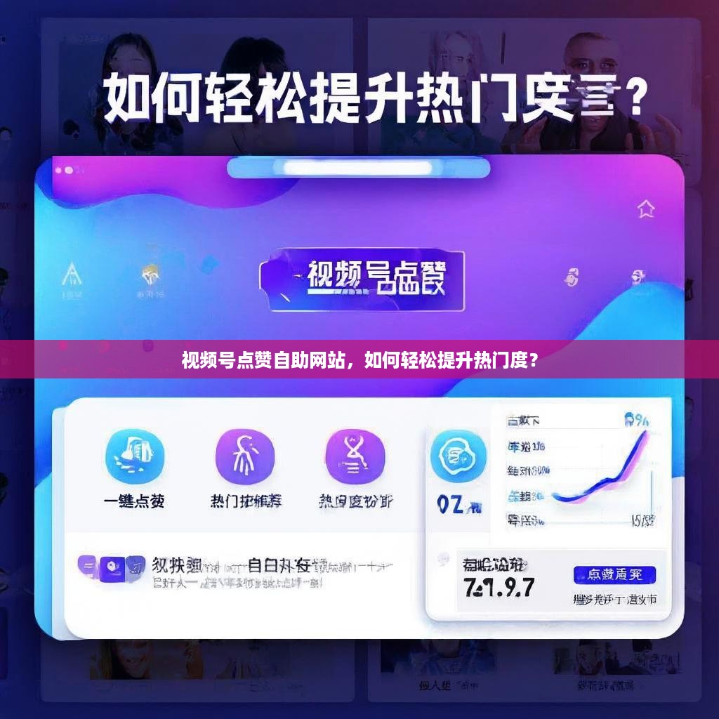 视频号点赞自助网站,如何轻松提升热门度?