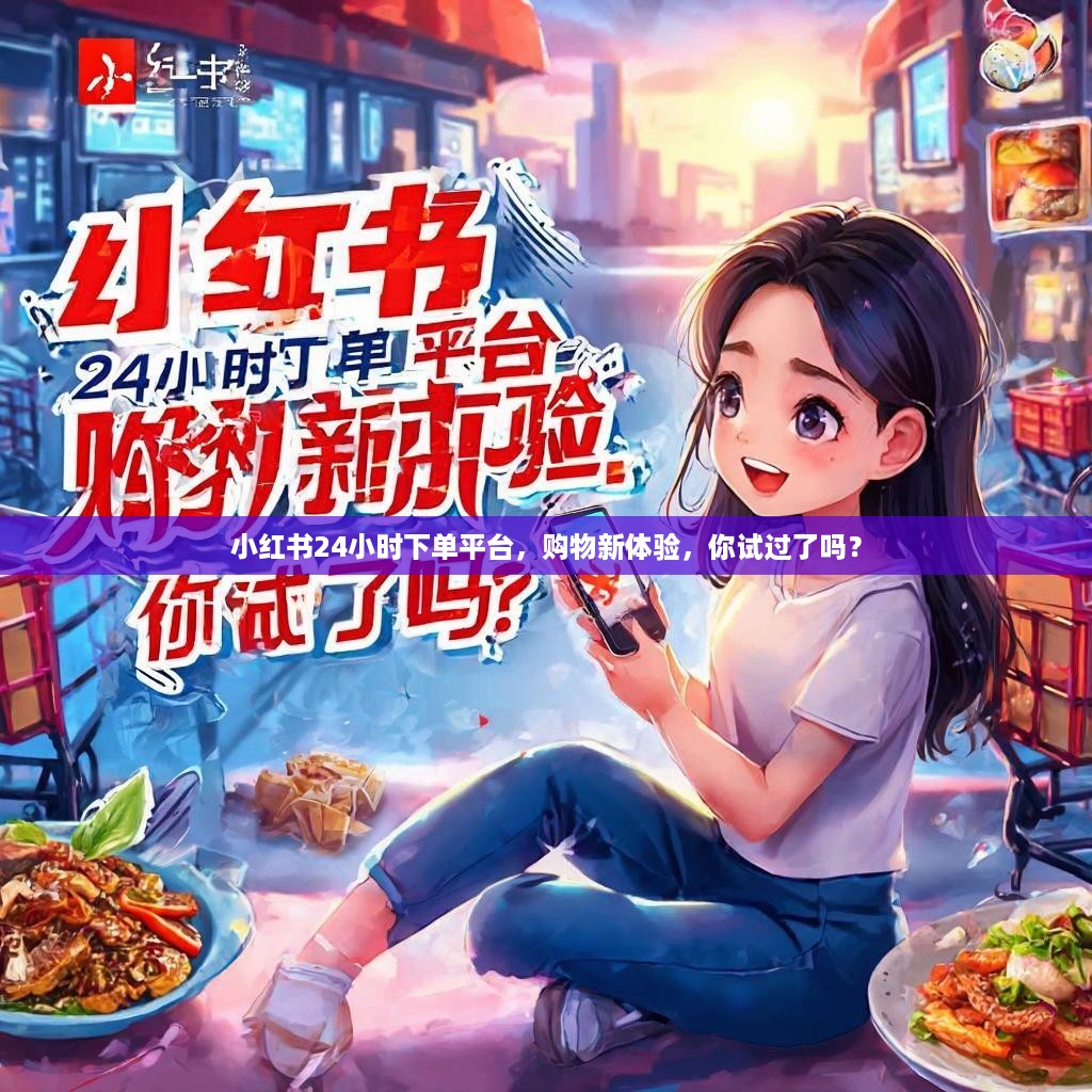 小红书24小时下单平台，购物新体验，你试过了吗？