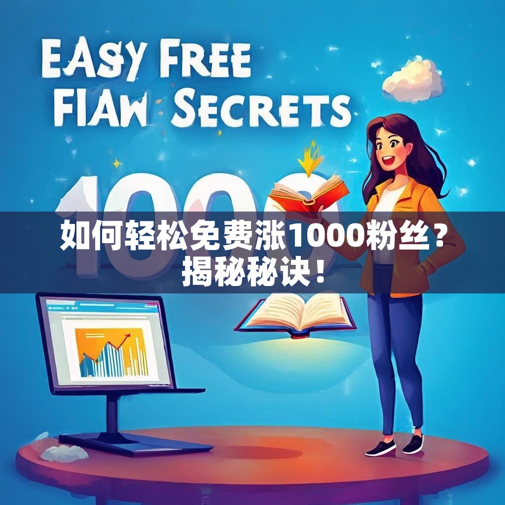 如何轻松免费涨1000粉丝？揭秘秘诀！