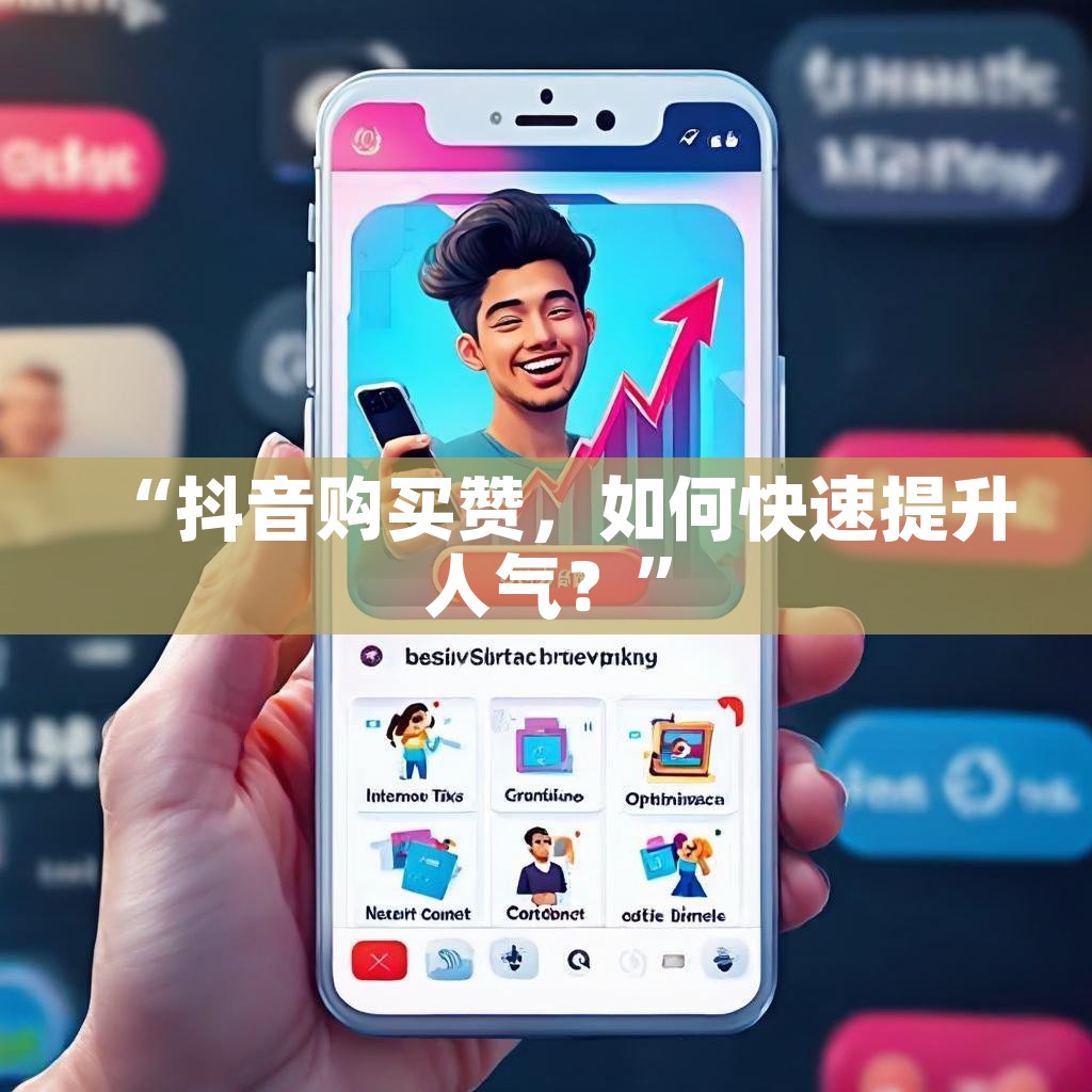 “抖音购买赞，如何快速提升人气？”