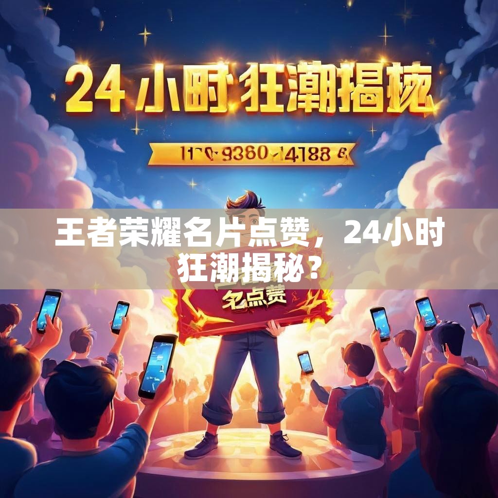 王者荣耀名片点赞，24小时狂潮揭秘？