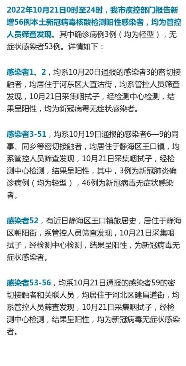 天津最新疫情通报：新增10例阳性感染者最新消息