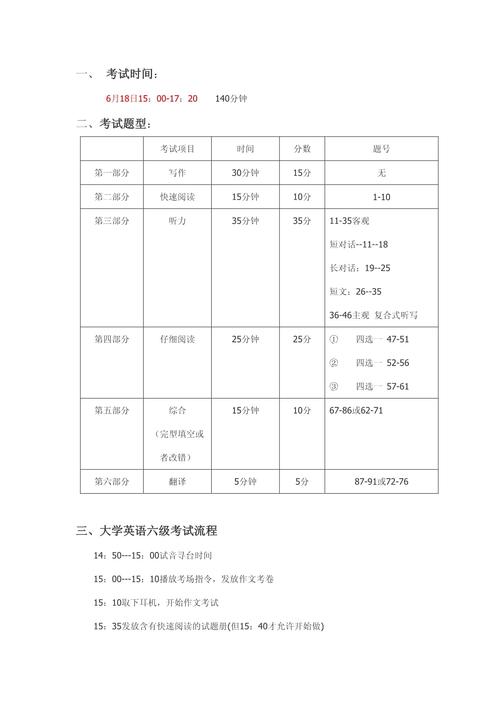 大学期末考试时间 六月份考试安排