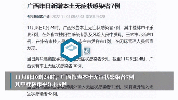 广西新增7例本土确诊，全国31省疫情最新通报